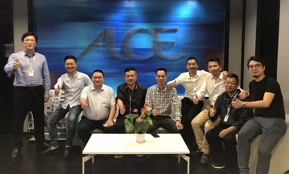 广东省标识行业协会考察团-莅临ACE集团参观交流